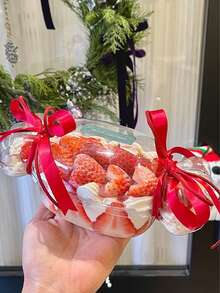 5/10/30/50个装可重复使用蛋糕杯（带盖）、冷萃酸奶杯、带透明窗口的礼盒、椰子布丁杯、燕麦片杯（带盖）、防震甜点杯、耐用防裂酸奶杯、奶油蛋糕盒、透明甜点杯 - 彩色 - 查看 6