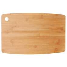 BLOOM STORE - Tabla de Cortar de Bambú Multifuncional – Tabla para Cocina y Amasar, Resistente y Ecológica, Superficie Antideslizante para Picar Pan, Verduras y Carne, 28*20 cm / 38*24 cm - Albaricoque - Ver 1