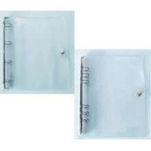 PVC Loose Leaf Binder A5/A6/A4 Transparent Notebook Cover - Clear - View 27