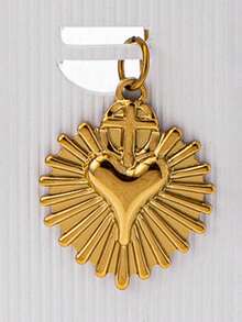 1 Pc 18K Gold Plating Stainless Steel Carabiner Chain Necklace With Heart Bow Moon Flower Pendant, Interchangeable DIY Charm Necklaces, Water Proof - Multicolor - View 24