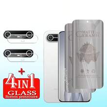 4-In-1 Screen Protector Kit For Spark Slim: Privacy Screen Protector, Ceramic Film, Lens Protector, Tempered Glass Lens Protector Screen Protection Essentials, Applicable To Daily Shield, Office, Home Daily Shield Office Home Phone Screen Protector Phone Accessories Anti-Spy Waterproof Shockproof Anti-Fall Scratch Resistant - 4in1 - View 1