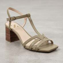 Women's Sandal With Medium Block Heel, Super Comfortable, Modern, Stylish, Chic, Fashionable, New Release, Evangelical/Casual Fashion - 綠色 - 查看 5
