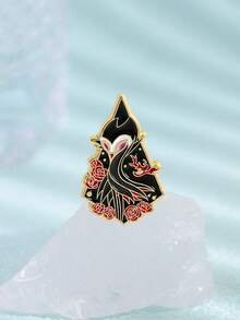 1套游戏珐琅徽章卡通胸针松树翻领别针徽章背包服装配饰时尚饰品粉丝朋友礼物 - 彩色 - 查看 6