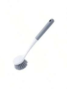 1pc Reusable Long Handle Cleaning Brush - Effective Tool For Household Sink, Stove And Cup Cleaning - No Charging Required, Convenient To Use, Space-Saving - Multicolor - View 7