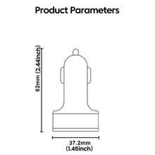 OLAF 四口 USB 车载充电器，带数字显示屏，快速充电适配器，兼容 iPad、安卓手机、笔记本电脑，设计小巧高效，随时随地便捷充电，是送给家人、朋友、孩子、生日、圣诞节、冬季的理想礼物。 - 均碼 - 查看 7