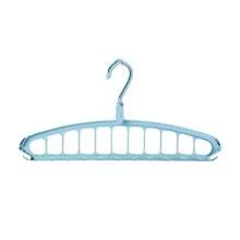 Folding Multi-Hole Clothes Hanger Non-Slip Space Saving Wardrobe Storage Rack - Multicolor - View 10