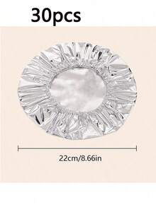 20/10/5 Peças Tampa Reutilizável de Alumínio, Aquecedor de Mesa de Alimentos, Sacos de Armazenamento de Alimentos, Sacos de Preservação de Alimentos, Armazenamento de Cozinha, Embalagem Plástica Doméstica, Contato, Armazenamento de Sobras, Tampa de Retenção de Frescor e Calor de Cozinha, Adequado para Tigelas, Pratos e Pratos, Mantém os Alimentos Quentes, Frescos e à Prova de Poeira, Equipamento de Preservação de Alimentos - Multicolorido - Visão 12