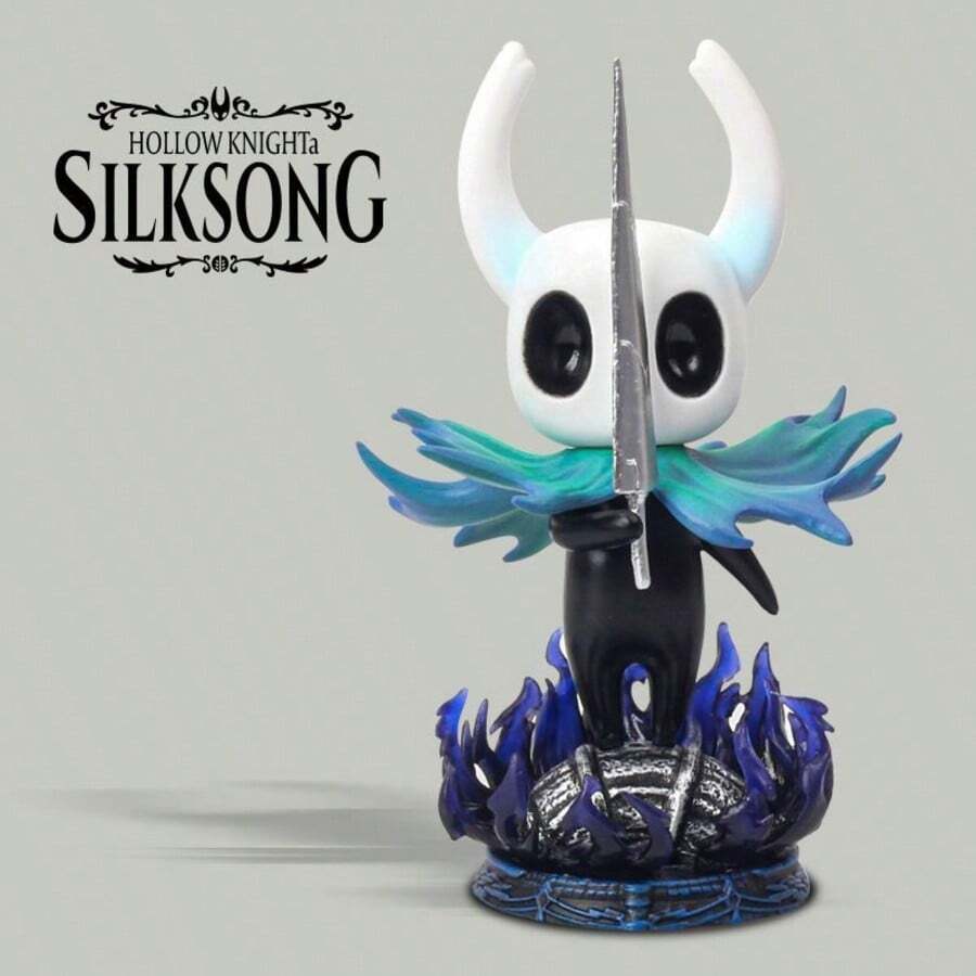 动漫风格人物雕像 - 可爱奇幻人物模型，收藏摆件，推荐桌面摆件，适合作为生日或圣诞礼物，卧室装饰，收藏级手办 - 藍色 - 查看 1