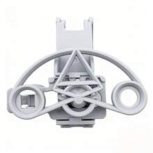 适用于PlayStation 5 Slim的P5控制器赛车游戏手柄迷你方向盘替换配件 - 彩色 - 查看 9