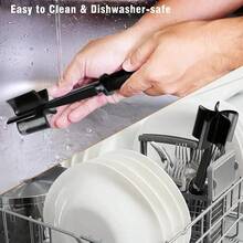 Heat-Resistant Nylon Non-Stick Meat Chopper And Potato Masher - Suitable For Mincing Meat, Salad Mixing, And Home Cooking - Multicolor - View 6