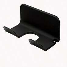 Black New Luxury Home Blow Dryer Storage Rack, Bathroom Wall-Mounted Blow Dryer Holder, Minimalist No-Drill Blow Dryer Organizer - Black - View 9