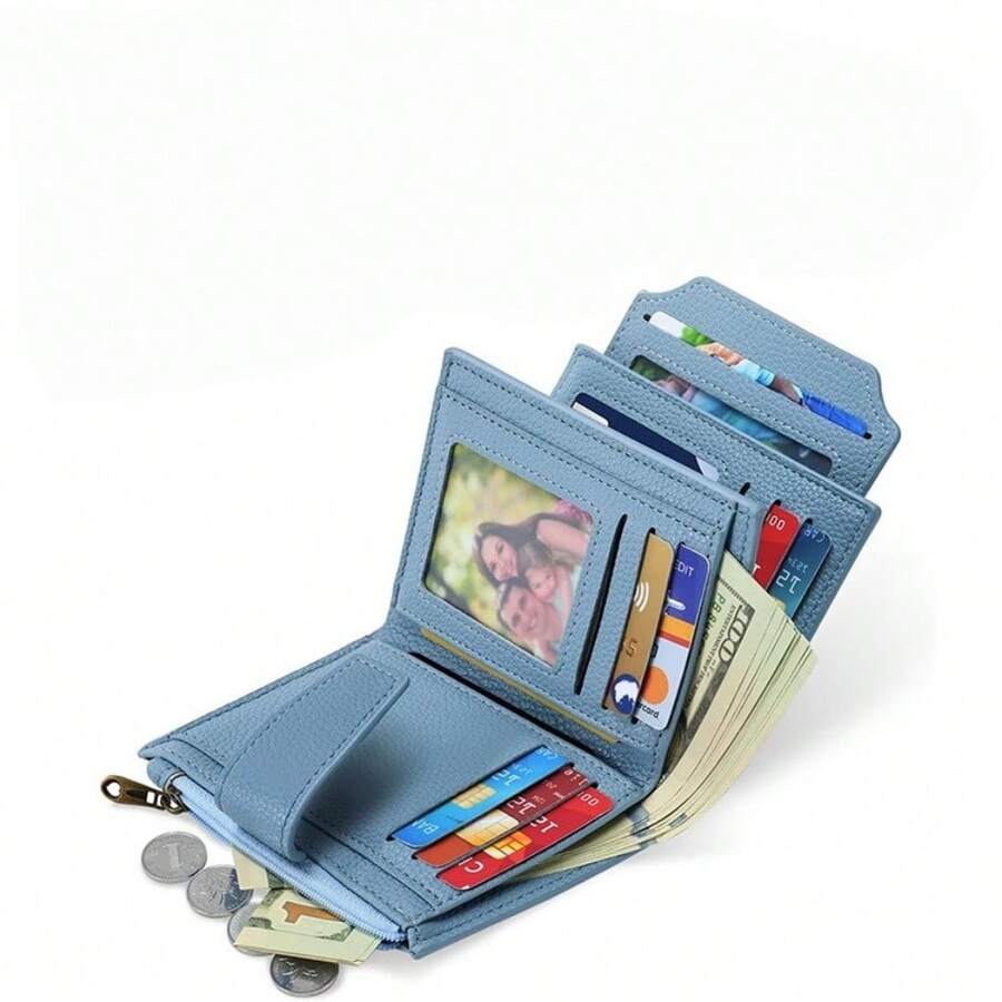 Small Wallets - Blue - View 1