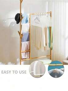 Minimalist Hanging Garment Dust Cover, Simple Dust-Proof Jacket Cover, Basic Household Cover - Multicolor - View 2