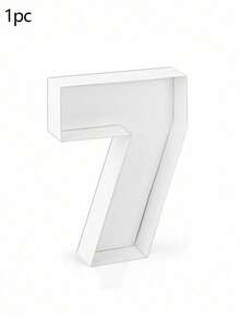 1pc 0-9 Numeric Shaped Tray, Numeric Dessert Tray, DIY Food Tray, 0-9 Fruit Cookie Candy Filling Box, Cupcake Display Stand, Suitable For Wedding Anniversary, Birthday, Graduation, Birthday Party, Family Gathering, Bridal Shower, Handmade - Multicolor - View 29