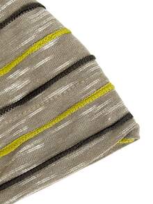 1顶条纹宽松针织帽，休闲简约风格，轻盈透气设计，多种颜色可选，均码，适合大多数女性和青少年，适合日常佩戴、街头穿搭、旅行和通勤，四季皆宜的时尚头饰。 - A - 查看 8