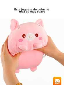 Pig Plush Toy - Pink - View 2