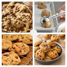 1 pieza Cuchara para helado de acero inoxidable premium - Perfecta para excavar y servir helado, utensilio de cocina - Multicolor - Ver 4