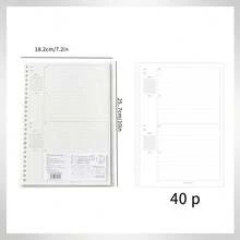 B5/A4 可拆卸错误记录本活页笔记本 - A-大題內芯-B5 - 查看 7