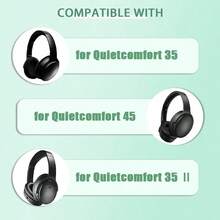 QC35 QC35II QC25 耳机替换头带，舒适头带顶垫，易于安装的保护性头带垫 - 均碼 - 查看 3