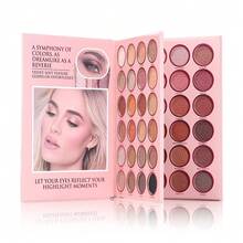 48-Color Paper Multi-Functional Eye Shadow, Multi-Color, Easy To Color And Easy To Blend, Matte, Fine Shimmer And Brighten Makeup Palette - Multicolor - View 11
