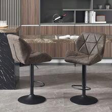 Barstools - ダークブラウン - チェックする 11