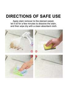 Carpet Stain Remover - Specialized Carpet Cleaner, Easily Removes Stains, Long-Lasting Fresh Scent - Liquid - View 6