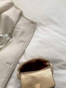 1个A-Z字母DIY休闲时尚简约单肩斜挎小包，时尚小方包简约西式小众手提包可爱休闲单肩斜挎包，适合女孩参加派对、日常使用，甜美可爱的小方斜挎包 - 彩色 - 查看 7