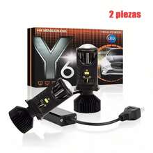 2 Pieces H4 LED Headlights High And Low Beam Multipurpose Projector For Cars And Motorcycles - A - View 2