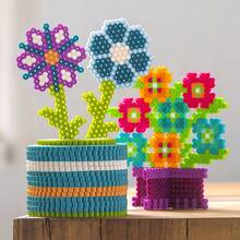 1100pcs 2.6mm Mini Fuse Beads Pixel Puzzle Iron Beads Melt Beads DIY High Quality Handmade Crafts - Beans - View 7