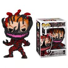 Funko POP 漫威毒液共生体反派、DC 基顿、刺猬索尼克、黑魔女、无牙仔、饼干怪兽系列收藏人偶，新年礼物 - 彩色 - 查看 4