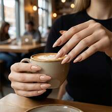 GMUME 16毫升暖棕色裸色凝胶指甲油 013号 中性棕色 秋冬复古风美甲 可卸UV/LED凝胶 需要底胶和封层 - 裸色 - 查看 3