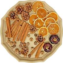1 Set Of 5/10/15/20/25/30pcs Candles, Dried Flowers, Dried Fruit Slices, Pine Cones, Cinnamon Sticks - Suitable For Crafts, DIY, Aromatherapy, Candle Making, Soap Making, Home Decor, Parties, Festivals, Living Room, Bedroom, Office, Cafe - Candle Dried Flowers (1 Piece) - View 3