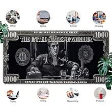 1pc Large Gangster Style Mouse Pad - Non-Slip Rubber Base, Anti-Slip Surface, Washable Desk Mat, Suitable For PC, Laptop, Gaming - Durable Rubber Construction - Multicolor - View 4