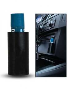 Black Car Lipstick Holder | No Drilling Popular Vehicle Lip Balm Storage Rack - Black - View 4