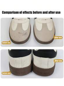 1个便携式麂皮鞋清洁器，无需用水，方便旅行携带，适用于轻松清洁运动鞋、衣物、玻璃、墙壁、地板、家具、软性材料，不伤表面，运动鞋爱好者的理想之选。 - 均碼 - 查看 7