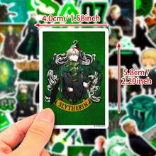 Harry Potter 50pcs Chibi Characters & Icons Stickers, Snape, Voldemort & Snake Designs For Gift Wrapping, Greeting Cards, Photo Albums Decals, DIY Crafts, Notebook Decoration, Fans Party Crafts, Holiday Presents For Teens Adults[Officially Licensed] - 1 Set - View 2