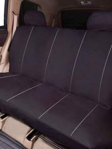 Funda para asiento de coche de tela de poliéster transpirable, ajuste universal para la mayoría de coches, SUV y camionetas - Conjunto completo - Ver 10