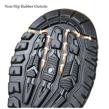 男女通用情侣雪地靴，秋冬季户外运动鞋/靴，女士踝靴，男士冬季靴/踝靴，秋冬季踝靴，徒步靴，户外露营登山靴，男士冬季套脚鞋，黑色/蓝色户外运动安全鞋/靴，适合秋冬季的女士雪地靴 - 黑色 - 查看 6