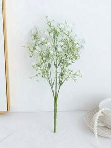 13英寸人造星空花，人造满天星花束，人造花，户外花园生日派对家居装饰婚礼新娘捧花，客厅卧室窗台花瓶装饰，仿真植物，花卉派对，插花，户外花园，家居桌面，客厅卧室，办公室，墙面装饰，春夏，返校季 - 滿天星-白色 - 查看 9