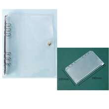 PVC Loose Leaf Binder A5/A6/A4 Transparent Notebook Cover - Clear - View 30