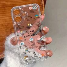 Ilustraciones de citas positivas y optimistas. Eres uno en un millón. Citas inspiradoras. Funda de teléfono Compatible para iPhone17air 1716promax, 16 15pro 14 15PLUS 13 12Pro 11 Pro Max X XSMAX   Galaxys25ULTRA S25PLUS  s22FE  s23 s24ultra - transparente - Ver 1