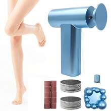 三合一电动去茧器、指甲磨脚器、足部按摩器、可充电足锉、死皮去除器，1500mAh - 彩色 - 查看 14