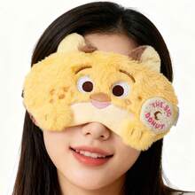 Miniso Disney Zootopia Series Judy/Clawhauser/Nick 3D Eye Mask & Hair Tie Set, 3D Facial Feature Design, Light Blocking For Sleep, Hair Styling & Girl-Style Gift(1 PC) - Multicolor - View 6