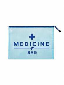 Medical Bag Pattern Mesh Cosmetic Bag, Portable Storage Pouch, Makeup Bag, Skincare Bag, Travel Essentials, Dorm Supplies, Bridal Party Gift, Large Capacity Transparent Nylon Zipper Makeup Bag - Lightweight, Medicine Storage Bag, Bathroom Storage Bag, Jewelry Storage Bag, Lip Gloss And Cosmetics Storage Bag, Perfect Gift And Souvenir For Birthday, Holiday, Party, Wedding (Bridesmaid), Valentine's Day And Ramadan - Multicolor - View 12