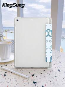 Kingsung Blue Ocean Element 平板电脑保护套,适用于 9.7/10.2/10.5/10.9/12.9 英寸/Pro 11 英寸,适用于第十代 Kindle,适用于三星 Galaxy Tab S6 Lite 10.4 英寸,适用于 Kindle Paperwhite 第十二代(2024 版)、Kindle 第十一代(2022 版)、Kobo Clara Color,柔软防震,智能支架/自动唤醒/睡眠功能 - 彩色 - 查看 3