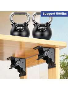 4个装90度折叠桌腿支架，带锁伸缩支撑支架，重型折叠支架，可折叠自锁铰链，带螺丝，适用于桌椅床腿脚 - A - 查看 4