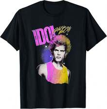 Billy Idol - Hot In The City T-Shirt - Black - View 1