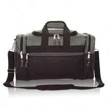 Travel Size Blank Duffel Bag Sports Durable Gym Bag - Gris - Ver 6