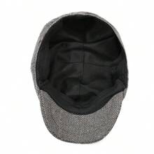 1pc Vintage Street Style Men's Classic Versatile Beret Cap, Suitable For Outdoor, Travel, Leisure In Spring, Autumn And Winter,Summer,Beach,Holiday,Festival - Multicolor - View 9