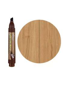 1pc Furniture Wood Filler Marker Pen, Wood Scratch Repair Marker Pen, Suitable For Wooden Cabinet, Floor Repair And Filling Stick, Scratch Repair Kit, Repair Paint Pen, Composite Material Repair, Men's Tool - Multicolor - View 7